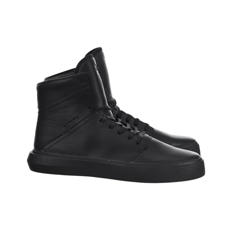 Tenis Skate Supra Camino Negras | OLGYH9320