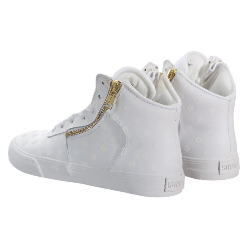 Tenis Skate Supra Cuttler Blancas | XSFJR8549