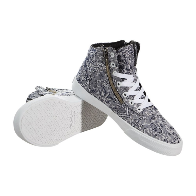 Tenis Skate Supra Cuttler Gris | MDPNE7930