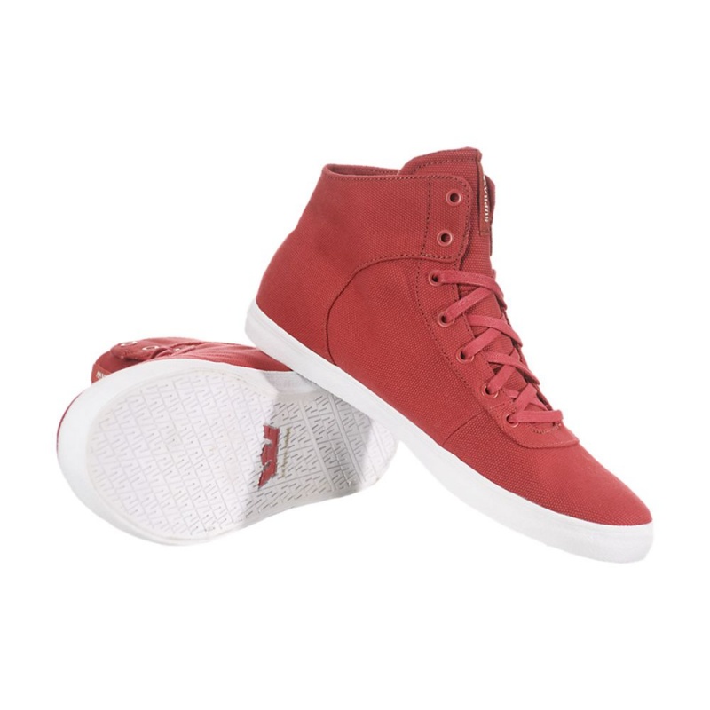 Tenis Skate Supra Cuttler Rojas | ZIFCE7095