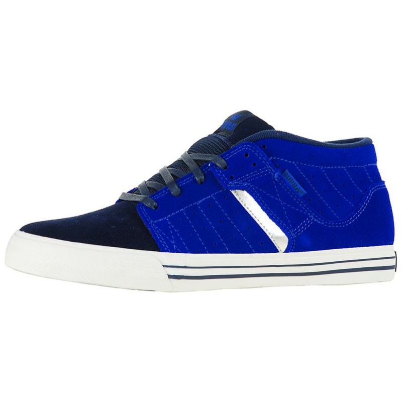 Tenis Skate Supra EE Diablo 1.5 Negras Azules | KBWZA9462