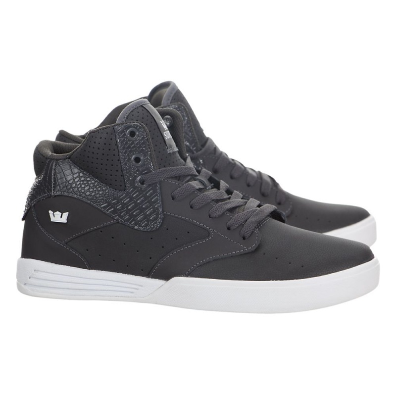 Tenis Skate Supra Khan Gris | PLIWK6751