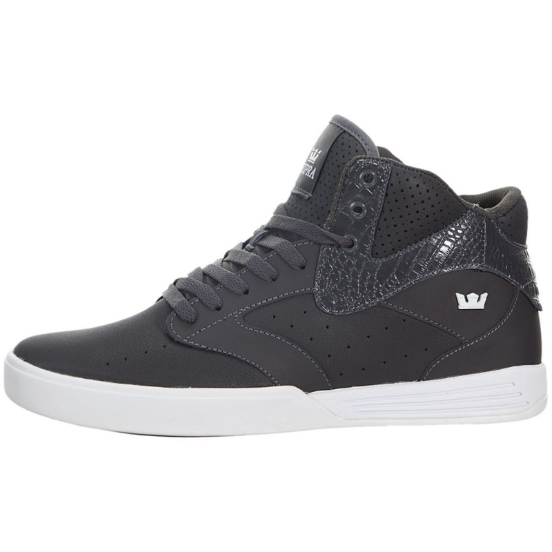 Tenis Skate Supra Khan Gris | PLIWK6751