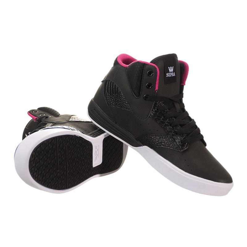 Tenis Skate Supra Khan Negras | JVENZ2196