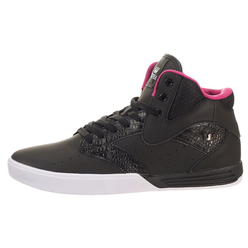 Tenis Skate Supra Khan Negras | JVENZ2196