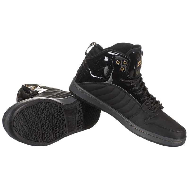 Tenis Skate Supra S1W Negras | GFPBL2470