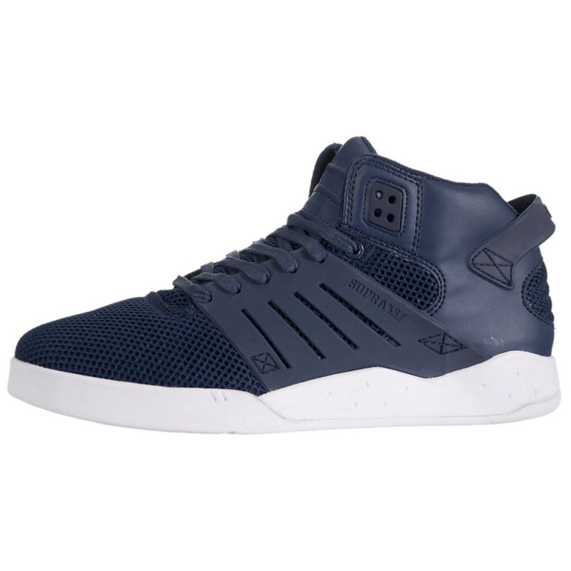 Tenis Skate Supra SkyTop III Azul Marino | IUNET3051