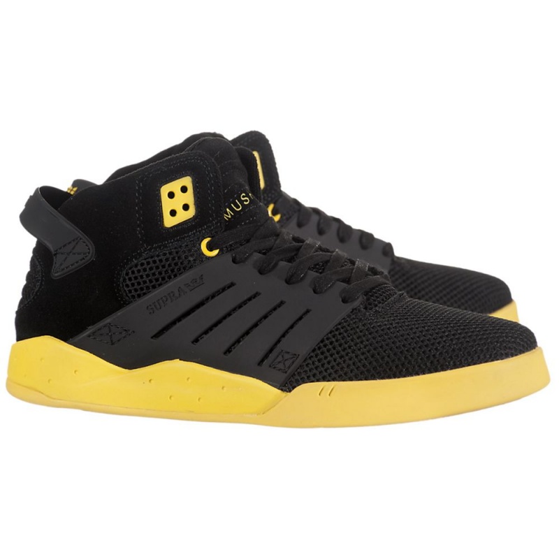 Tenis Skate Supra SkyTop III Negras | BLNKF5876