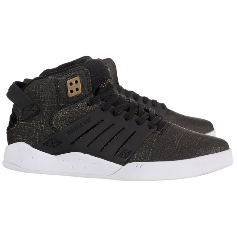 Tenis Skate Supra SkyTop III Negras | EVCZT9601