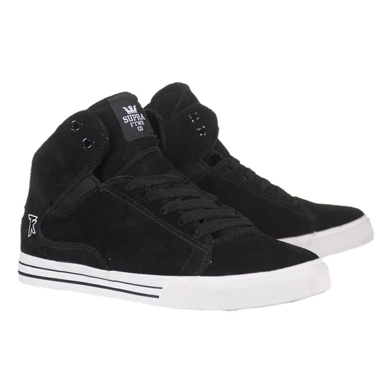 Tenis Skate Supra Society Mid Negras | RABYT8143