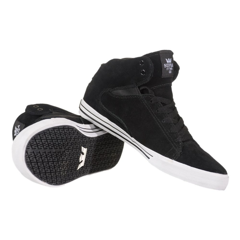 Tenis Skate Supra Society Mid Negras | WGXSA5793