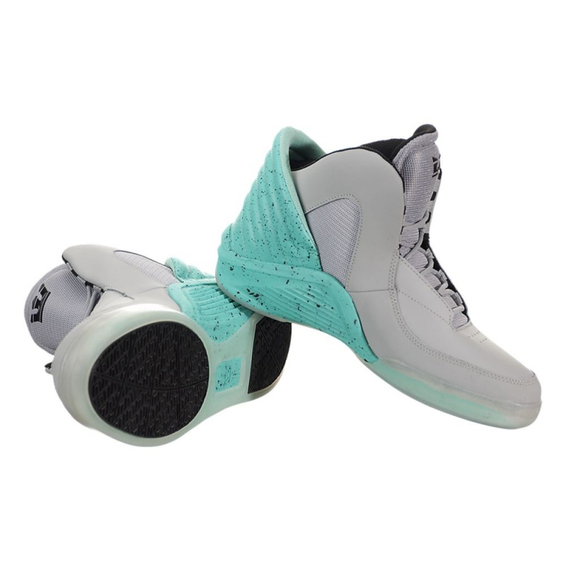 Tenis Supra Chimera x Lil Wayne Gris Turquesa | RWIDK4902