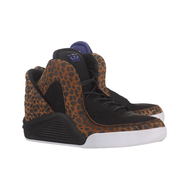 Tenis Supra Chimera x Lil Wayne Negras Leopardo | BAYWN7504