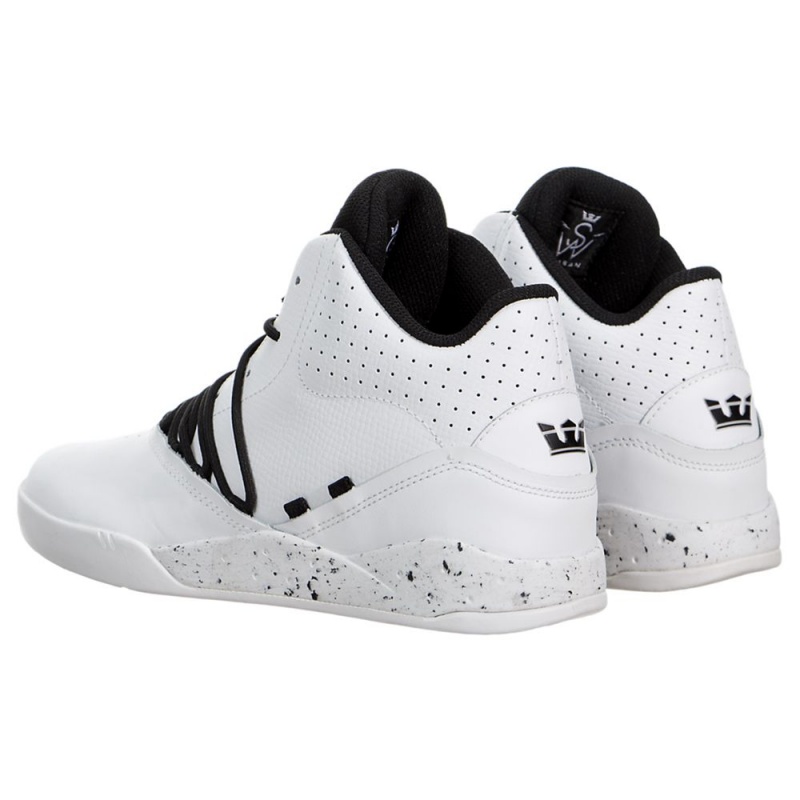 Tenis Supra Estaban Blancas Negras | DGJZH2051