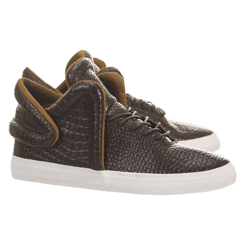 Tenis Supra Falcon Marrones | RWECN3876